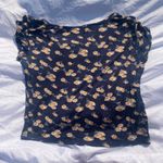 About A Girl  Flower Crop top Photo 5