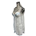 Apt. 9  Vintage Y2K Sheer Babydoll Top M Mesh Lace Embroidered Lingerie Blouse Photo 1