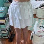 Stoney Clover Lane x Target White Ruffled Mini Skirt Photo 1
