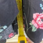 Layered Printed Skirt 100% Cotton Size 10 belt looped wais western Collection Black Photo 10