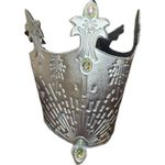 The Wizard of Oz: Glinda the Good Witch Jeweled Crown Adjustable, 12” Tall Silver Photo 1
