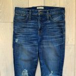 Madewell high rise skinny ripped jeans Photo 2