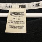 PINK - Victoria's Secret Pink by Victoria’s Secrets black and cream pullover size M Photo 2
