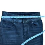 KanCan‎ Women's Black Flare Jeans Faux Leather Waist Size 7/27 Photo 7