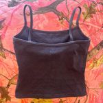 Los Angeles Apparel cotton spandex tank top dark grey fitted cami Photo 1