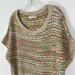 Anthropologie  Yareli Sweater Tee in Neutral Motif Size Small NWT Dolman Photo 4