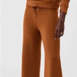 Spanx  Air Essentials Wide Leg Pant Womens Butterscotch Womens Size 1X Photo 0