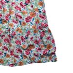 Torrid  Floral White Gauze Button Front Tea Length Dress US 2X Photo 8