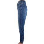 Old Navy Blue Medium Wash High Rise Denim Rockstar Super Skinny Jeans Size 8 Photo 1