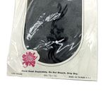 Vintage Yoffi Black Nylon Stockings Pantyhose Butterfly Whimsigoth Photo 2