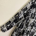 Ethyl Clothing Top Womens Size 2XL Black Long Sleeve Button Up Patchwork NWT Photo 6