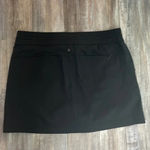 prAna  Black Activewear Skirt/Skort size 10 Photo 5