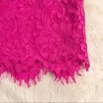 Trina Turk Pink Lace Off The Shoulder Cocktail Dress Sheath Fuchsia Size 2 New Photo 8