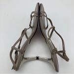 YSL Vintage Strappy Sandals with Mirrored Kitten Heels - Please read description Photo 5