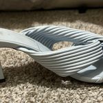 ZARA Light Blue Kitten Heels Photo 7