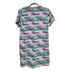 Natural Reflections  Sleep Shirt Nightgown Size Small V Neck Short Sleeve NWT Photo 3