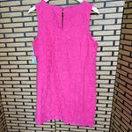 Sigrid Olsen Sigrid‎ Olsen Pink Crochet Dress Large Photo 1