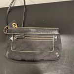Coach Signature Black Wristlet Photo 1