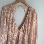 For Love & Lemons  Modern Love Dress Rose Gold Large Photo 5