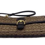 Coach  Brown Signature Canvas Wristlet Photo 2