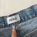 Pistola  Nova Medium Wash Denim Buttonfly Cutoff Shorts Size 29 Photo 6