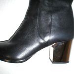 Jimmy Choo New OTK Womens 39.5 9.5 9 Black Leather Boots Italy Tall $1495 Mercer Photo 9