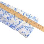 Jude Connally Megan Short Dress Chinoiserie Print Asian Artsy Size XS Blue White Photo 11