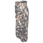 L Love leopard ruched midi skirt size small Photo 3