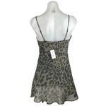 Topshop NEW  Multicolor Leopard Animal Print Sleeveless Cami Mini A-line Dress 2 Photo 2