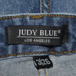 Judy Blue Skinny Jeans Ladies 3 26 Distressed Stretch Denim Pants Raw Cuffed Hem Photo 9