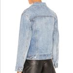 Levi's Levi Ex-Boyfriend Trucker Denim Jacket Size Small New Photo 2