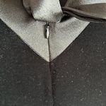 Plaza South Vintage Crushed velvet dress Black Size 12 Photo 7