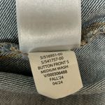 Gap ‎ Women’s Denim Medium Wash Button Front Jumper Mini Dress Size Medium Photo 5