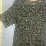 Eileen Fisher  Organic Cotton Poly Slub Knitted Pullover Sweater Large Photo 1