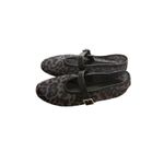 Camila Coelho ‎ Moma Flats Womens 6 Leopard Mesh Mary Jane Ballet Shoes Revolve Photo 1