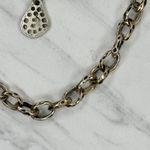 Silver Textured Medallion Chain Belt Animal Print One Size (OS) ✨ Photo 9