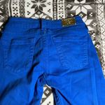 True Religion  Jeans Womens Size 25 Super Skinny Royal Blue Mid Rise HALLE Photo 4