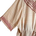 Anthropologie  One September Pink Euphemia Tunic Blouse‎ Size Large Photo 4