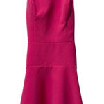 NBD  Revolve Dark Pink Criss Cross‎ Back Halter Skater Mini Dress Size Small Photo 0