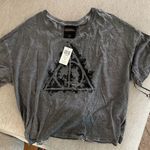 Crimes of Grindelwald Graphic Crop‎ Top Tshirt Gray Size 2X Photo 0