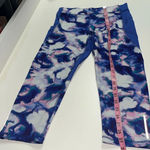 C9 Champion Women’s medium workout capri leggings back pocket multicolor gym run Photo 4