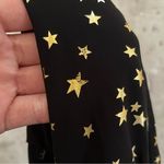 Lulus  Sparks Fly Black Star Print Long Sleeve Maxi Dress Photo 5