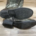 Eric Michael  Gold Crackle Riding Boots Women’s (35) 4.5/5 Photo 3