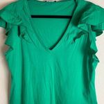ZARA emerald t shirt. Photo 0