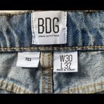 BDG  Urban Outfitters Pax Ripped Distress Wash Light Blue High Waist Jeans 30 NWT Photo 4