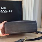 Coach  Vintage Y2K Metropolis Zip Bag 9087 Black Leather Crossbody Bag USA Photo 5