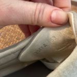 Geox D Leelu grey suede ribbon lace up sneaker size 6 Gray Photo 9