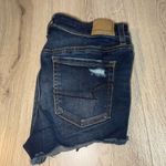 American Eagle  outfitters Dark hi rise shortie Blue Denim Jean Shorts Photo 1