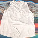 Slazenger  white blade textured sleeveless golf polo size XXL Photo 0