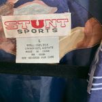 Vintage 100% Silk Floral Jacket Sz Large Blue Pink Peach Tan Photo 6